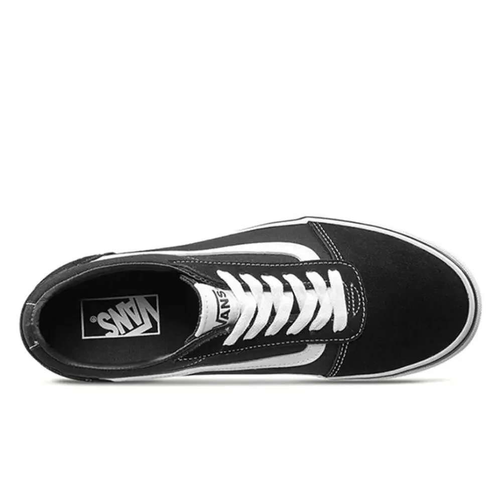 Vans Ward VN0A36EMC4R Sneakers Men's Black Suede Skateboarding Shoes MEW2303